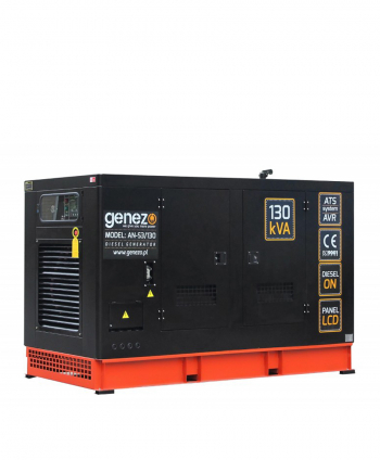Agregat prądotwórczy trójfazowy diesel 100kW z ATS: GF2-100 KW ATS
